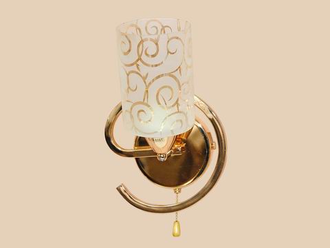 Светильник бра `Ника` 318645 розовое золото